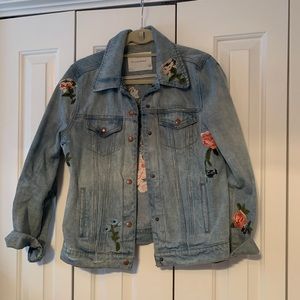 Embroidered Denim Jacket